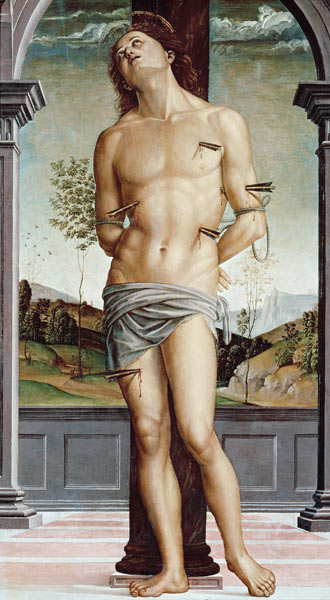 Perugino / St. Sebastian de Perugino (eigentl. Pierto di Cristoforo Vanucci)