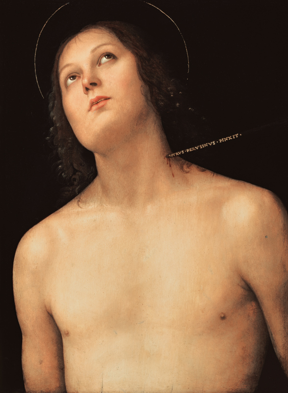 Perugino / St. Sebastian de Perugino (eigentl. Pierto di Cristoforo Vanucci)