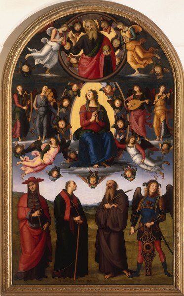 Assumption of Virgin Mary / Perugino de Perugino (eigentl. Pierto di Cristoforo Vanucci)