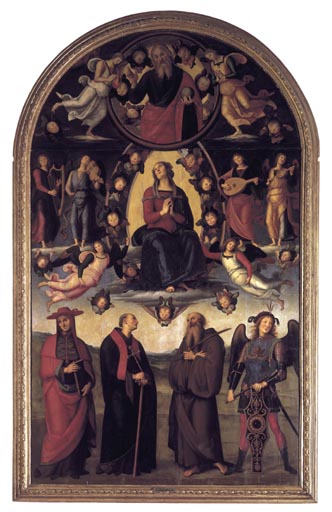 Himmelfahrt Mariae de Perugino (eigentl. Pierto di Cristoforo Vanucci)
