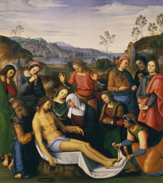 Lamentation of Christ / Perugino de Perugino (eigentl. Pierto di Cristoforo Vanucci)