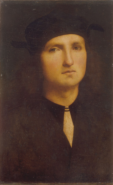 Perugino / Portrait of a Young Man de Perugino (eigentl. Pierto di Cristoforo Vanucci)