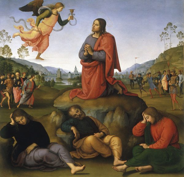 Perugino, Christ on Mount of Olives de Perugino (eigentl. Pierto di Cristoforo Vanucci)