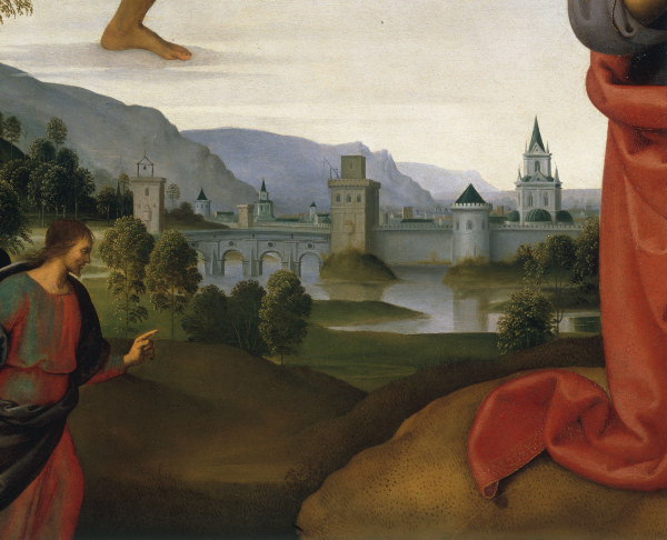 Perugino, Landscape with Judas de Perugino (eigentl. Pierto di Cristoforo Vanucci)