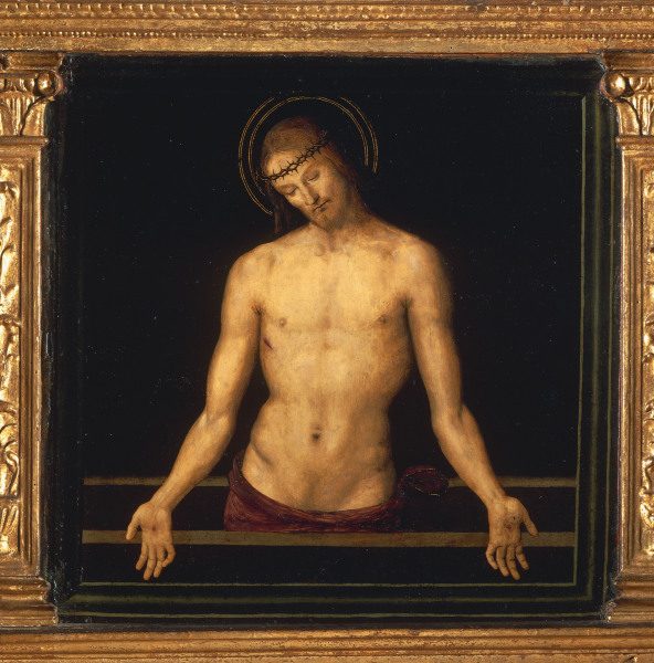 Pietro Perugino / Christ in the Tomb de Perugino (eigentl. Pierto di Cristoforo Vanucci)