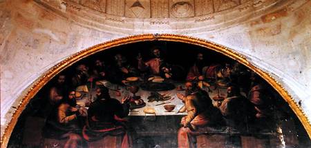 The Last Supper de Peruvian School