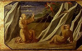 The Stigmatisation of the St. Franziskus. de Pesellino Francesco di Stefano