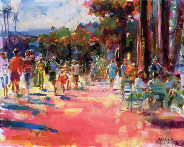 All Summer in a Day (oil on canvas)  de Peter  Graham