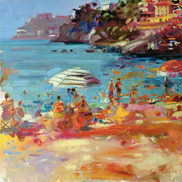 Monaco Coast, 2000 (oil on canvas)  de Peter  Graham