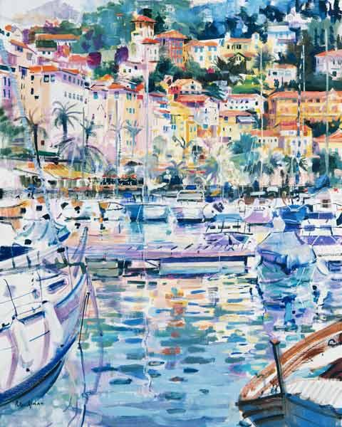 Riviera Yachts, 1996 (oil on canvas) 