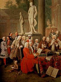 Court concert in Ismaning detail de Peter Jakob Horemans