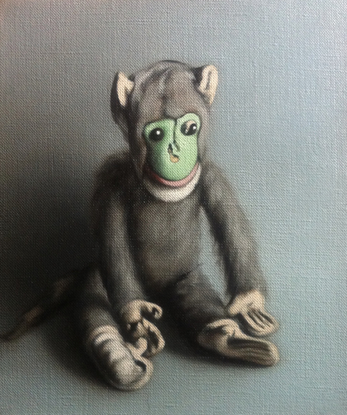 Green Face Monkey de Peter Jones