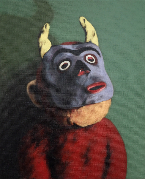 Monkey in Cow Mask de Peter Jones