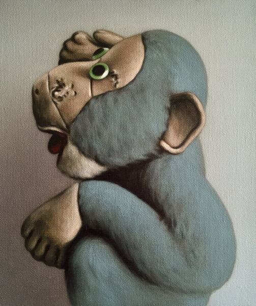 Soft Blue Monkey de Peter Jones