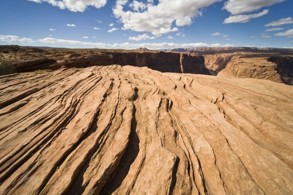 Roter Sandstein blauer Himmel Arizona US de Peter Mautsch