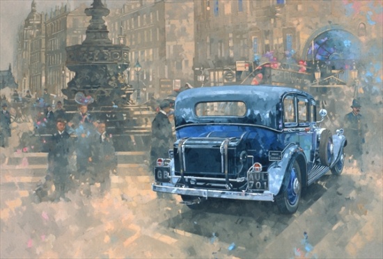 Phantom in Piccadilly (detail) de Peter  Miller