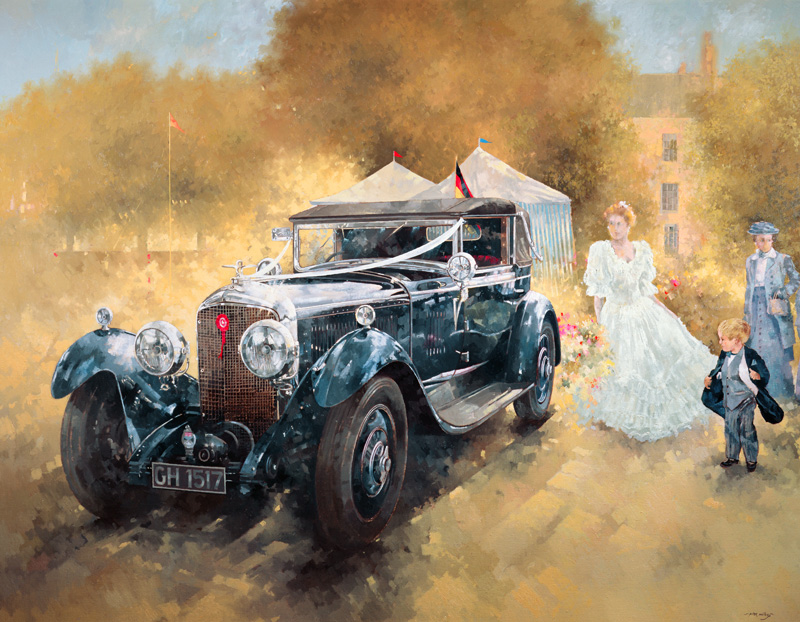 Bentley and Bride de Peter  Miller