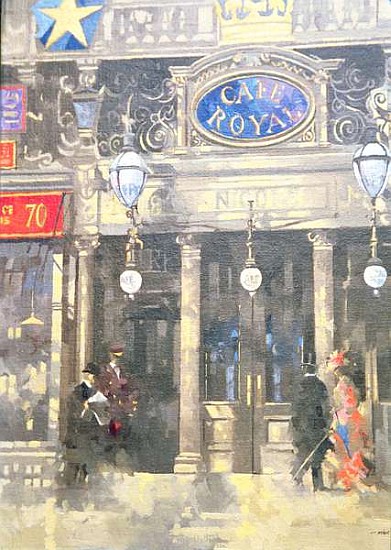 The Cafe Royal, 1993 (oil on canvas)  de Peter  Miller