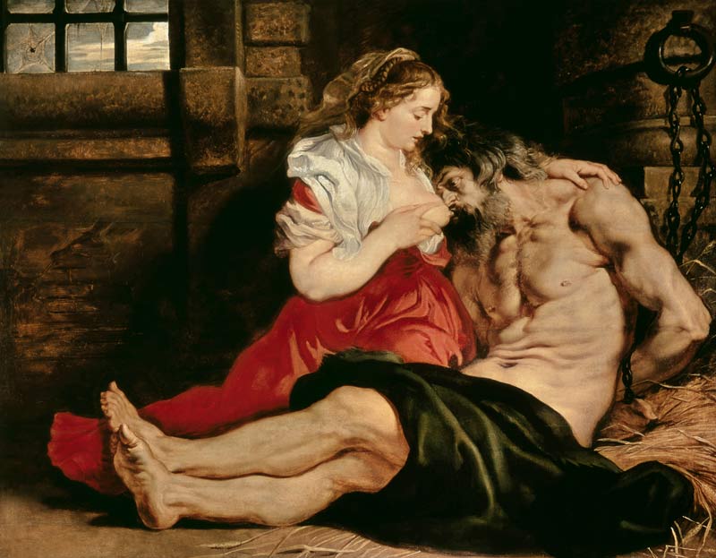Cimon and Pero de Peter Paul Rubens