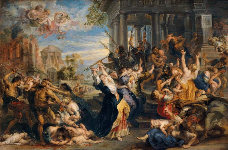 The Bethlehemitische child murder. de Peter Paul Rubens
