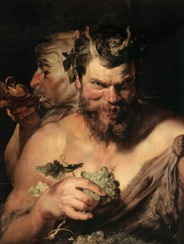 Dos Satyrn de Peter Paul Rubens