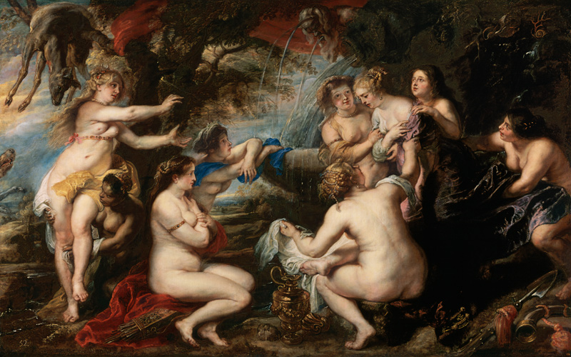 Diana and Kallisto. de Peter Paul Rubens