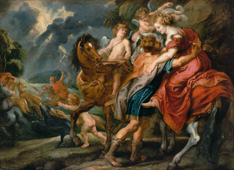 Dido and Aeneas. de Peter Paul Rubens