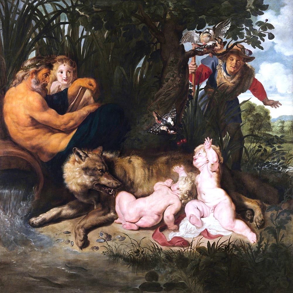 Finding of Romulus and Remus de Peter Paul Rubens