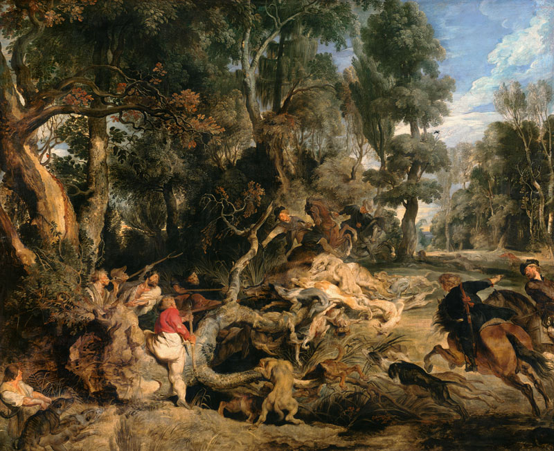 Boar Hunt de Peter Paul Rubens