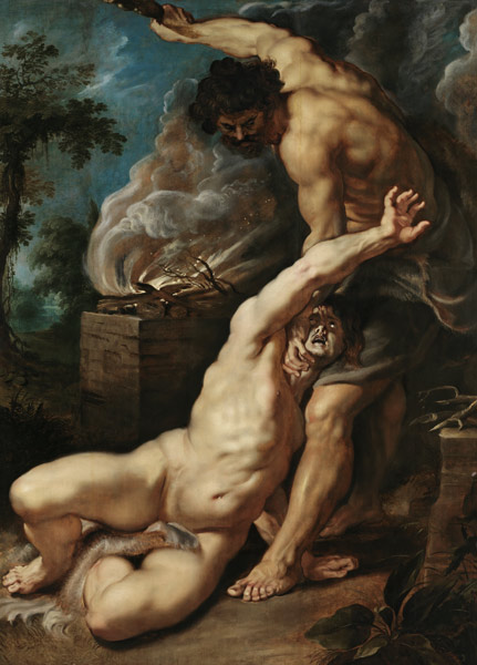 Cain slaying Abel de Peter Paul Rubens