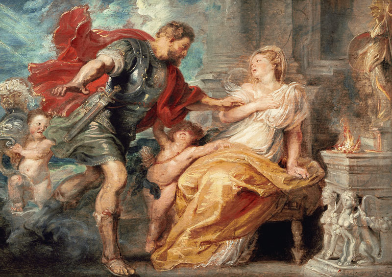 Peter Paul Rubens / Mars and Rhea Silvia de Peter Paul Rubens