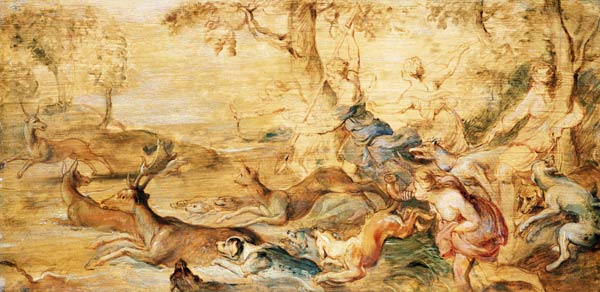 The Hunt of Diana de Peter Paul Rubens