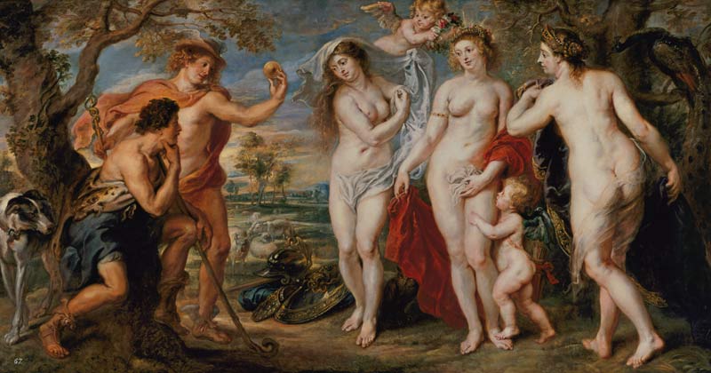 The Judgement of Paris de Peter Paul Rubens