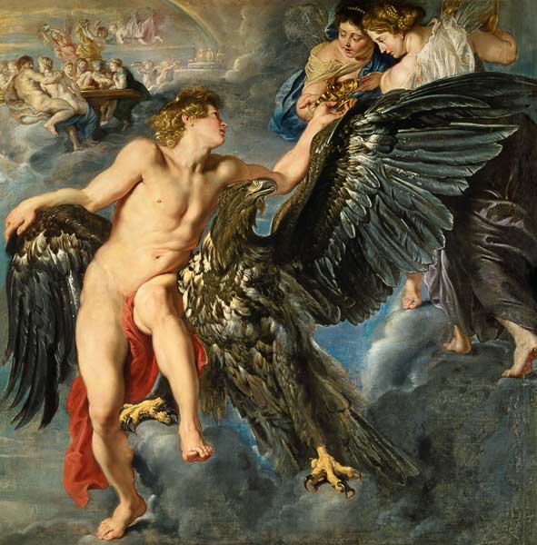 The Kidnapping of Ganymede de Peter Paul Rubens