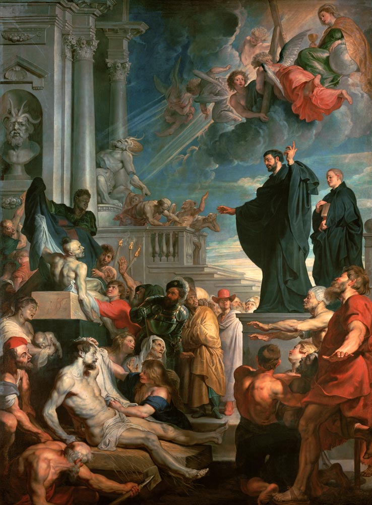 The miracles of Saint Francis Xavier de Peter Paul Rubens