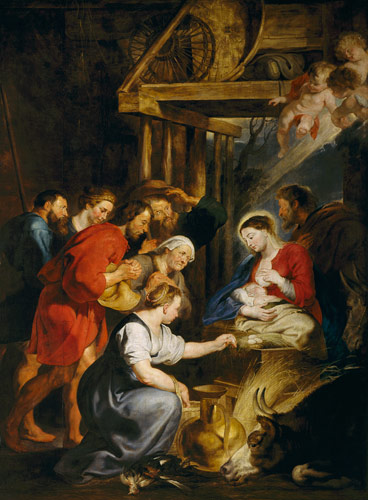 Adoration of the Shepherds de Peter Paul Rubens