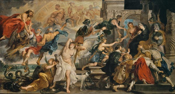 Apotheosis of Henry IV de Peter Paul Rubens