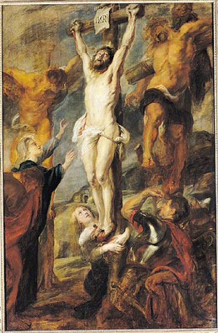 Christ Between the Two Thieves de Peter Paul Rubens