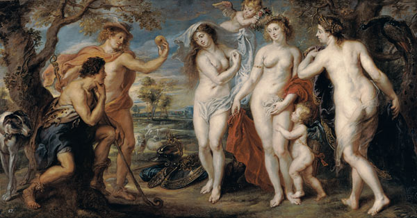 The verdict of the Paris. de Peter Paul Rubens