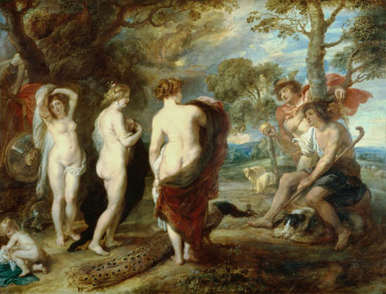 Judgement of Paris II de Peter Paul Rubens