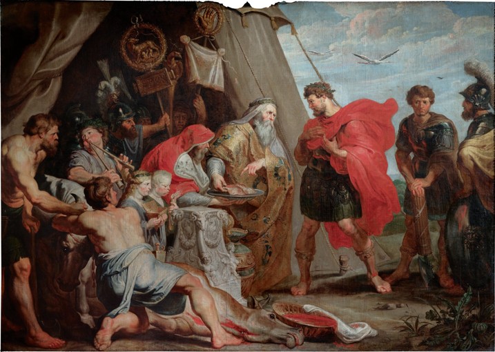 The Interpretation of the Victim de Peter Paul Rubens