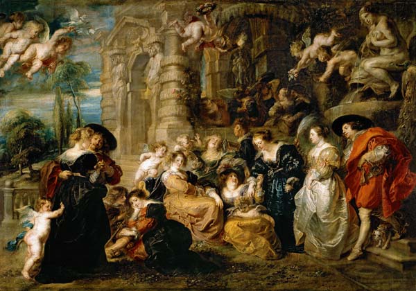The love garden de Peter Paul Rubens