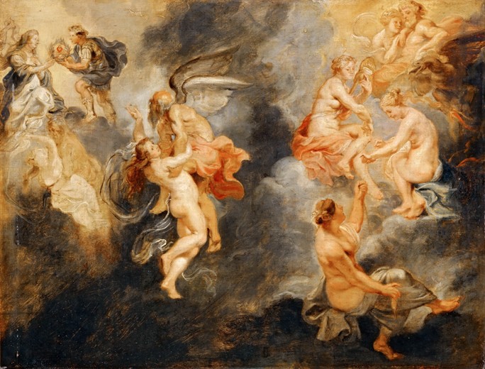 The Triumph of Truth (The Marie de' Medici Cycle) de Peter Paul Rubens