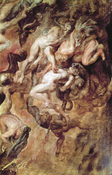 Descent into Hell / Rubens de Peter Paul Rubens