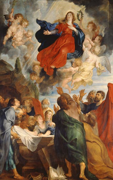 Die Himmelfahrt Mariae. de Peter Paul Rubens