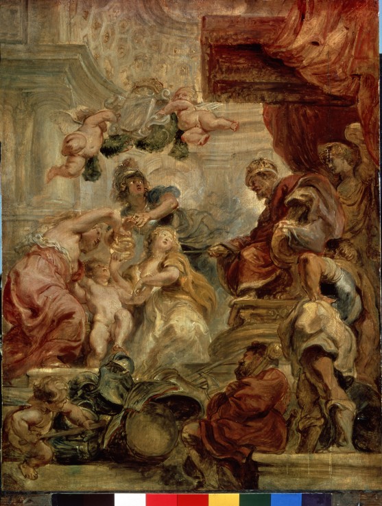 The Uniting of Great Britain de Peter Paul Rubens