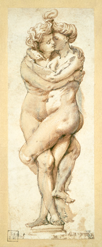 Embracing Couple de Peter Paul Rubens