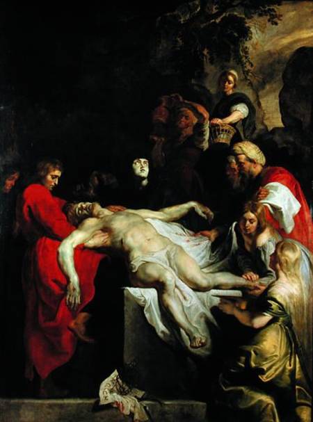 The Entombment de Peter Paul Rubens