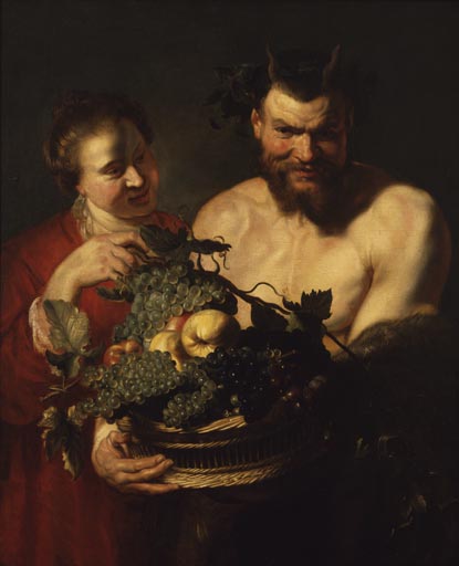 Faun und Maedchen de Peter Paul Rubens