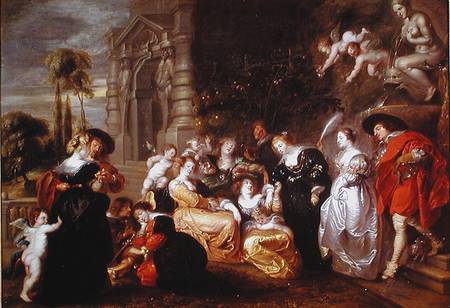 The Garden of Love de Peter Paul Rubens
